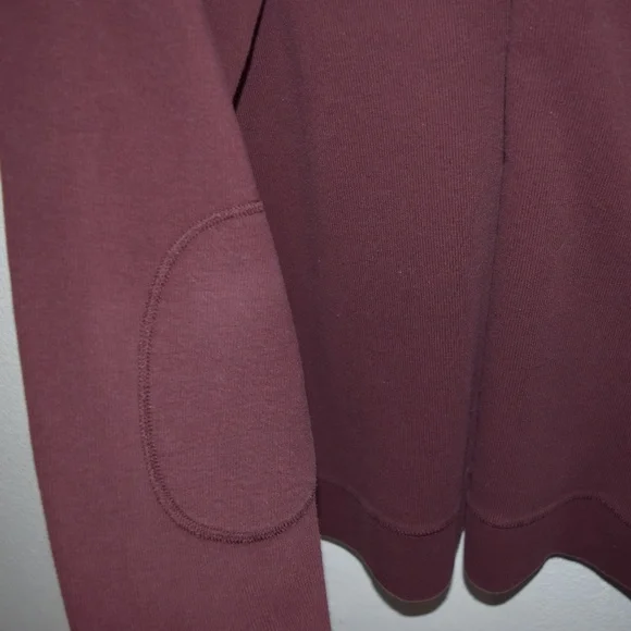 Carhartt Mens 1/4 Zip XL Maroon Long Sleeve Pullover Sweater - Picture 5 of 6